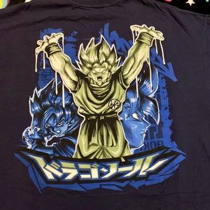 Dragon Ball Z Vintage 2002 Double Sided Shirt